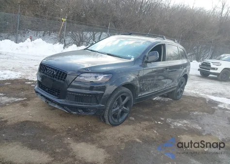 2015 Audi Q7 3.0T S Line Prestige from USA, damaged, VIN WA1DGAFE2FD024687
